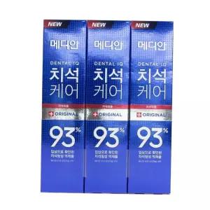 양치 메디안 치석 오리지널 치약 3입 120g