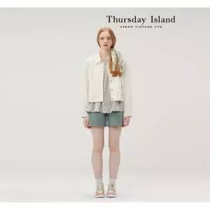 써스데이아일랜드Thursday Island 블루종 자켓형 점퍼T234MJP631W2622361