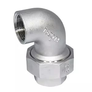 플로발 스텐 나사 유니온엘보 VUL15A SUS304 배관부속