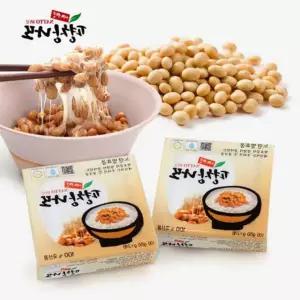 국산콩 100% 평창나또 노란콩 낫또 50g 20개 나토 생낫또 아침 식사 대용 어버이날 선물세트
