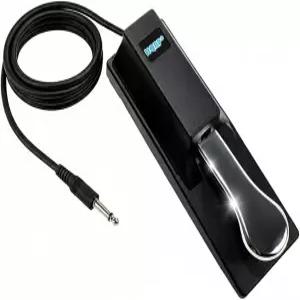 야마하 DGX-230 / EZ-220과 호환되는 HQRP 서스테인 페달 Piaggero NP11 PV60 NPV80 PSR-E343 키보드