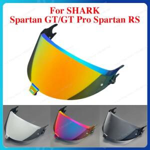 Shark Spartan GT Pro RS 용 바이크 오토바이 헬멧 바이저 렌즈 교체용 자외선 방지 스크래치 방진 앞유리