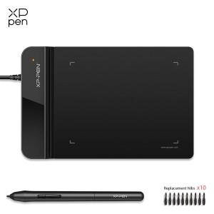 XP-펜 스타 G430S 4x3 인치 디지털 드로잉 태블릿 8192 레벨 아트 그래픽 펜 OSU 게임 플레이 지원 Windows