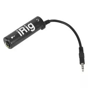 Irig 기타 효과는 새로운 휴대 전화로 교체 인터페이스 변환기 오디오 튜너