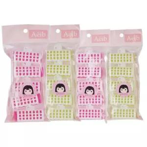 엣지 집게 헤어롤 5p (색상랜덤)