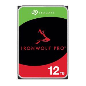 Seagate IronWolf Pro, 12TB, 엔터프라이즈 NAS 내장 HDD - CMR 3.5인치, SATA 6Gb/s, 7,200RPM, 256MB RAID 네트워크 연결 스토리지용 캐시(ST12000NT001)