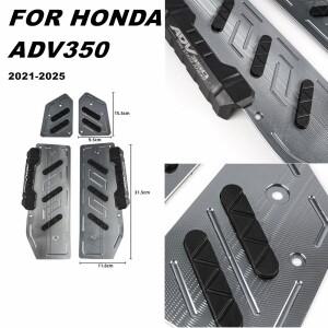 혼다 호환 ADV 350 adv350 2021-2025 용 바이크 오토바이 풋 패드 알루미늄 합금 페달 수정 스키드 방지 새