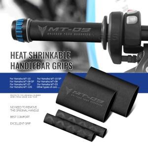 바이크 오토바이 Yamaha MT10 MT125 MT 10 09 07 열수축 핸들 바 그립 클러치 브레이크 레버 커버 장갑