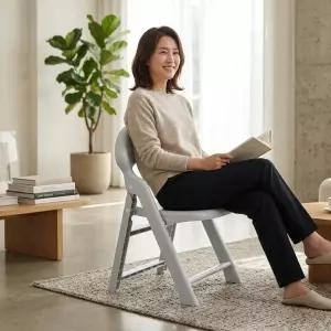 접이식의자 폴딩체어 작은의자 소형 미니 스툴 4color