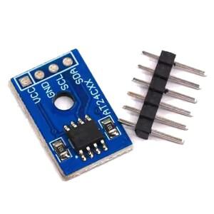DIY 전자 자동차용 EEPROM 메모리 모듈 AT24C256 2ECL IIC I2C 직렬 인터페이스 포트 3.3-5V