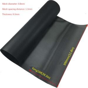 플라스틱 PVC 컴퓨터 케이스 냉각 선풍기 방진 먼지 필터 메쉬 DIY 액세서리 100x30cm