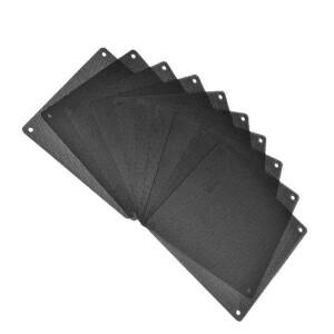 6cm 8cm 12cm PVC 검정색 컴퓨터 팬 먼지 필터 그물 방진 커버 가드 쿨러 메쉬 케이스