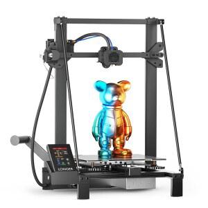 더 긴 LK5 Pro 3D 프린터 11.8x11.8x15.7인치 대형 인쇄 크기 FDM 풀 오픈 소스 마더보드 업그레이드 TMC 2209, 이력서 95% 사전 조립 초보자에게 이상적임