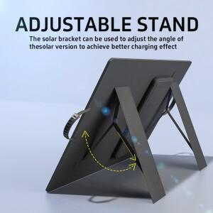 휴대용 1000W 접이식 태양광 패널 키트, 완전한 MPPT 발전기 충전기, 자동차, 카라반, 캠핑용 18V 파워 스