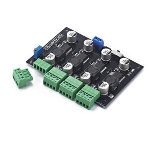 LM2596 다중 채널 스위칭 전원 공급 장치 3.3V/5V/12V/ADJ 가변 전압 출력 모듈 DC-DC 스텝 다운 보드