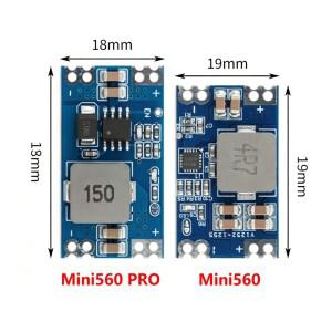 고효율 출력 3.3V 5V 9V 12V 5A mini560 스텝다운 DC-DC 컨버터 전압 조정기 벅 안정화 전원 공급 모듈