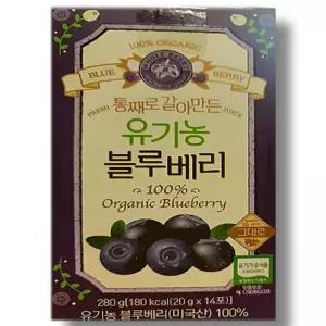 [보리담다] 홀베리 통째로 갈아만든 블루베리 20g x 14포 플라보노이드