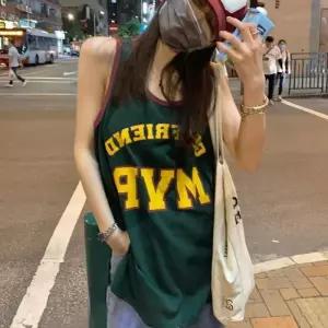 프리티글라라 농구 나시티 여성 루즈핏 민소매 티셔츠 29202183A 1396621