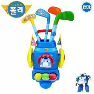 참깨샵 실내체육장난감 골프장난감세트 로보카폴리 굿샷 골프세트