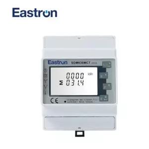 태양열 PV 시스템용 SDM630MCT 40mA 삼상 전기 계량기, CT 연결, NON MID