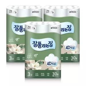신세계 규격 미래생활 잘풀리는집 도톰한 레시피 련 30m30롤[3팩]