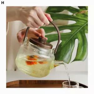 이든 내열유리 직화 주전자 증류식 티포트 1L D타입 [BNJ21773]
