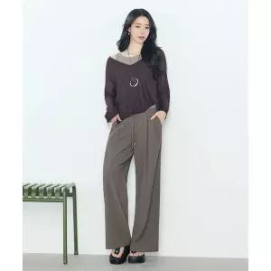 THEATG [3종세트] 26SS 플리츠 밴딩 와이드팬츠 118364