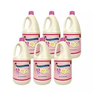 서연 향락스2L 6개 살균 표백제 배수관 화장실청소 곰팡이 섬유얼룩제거