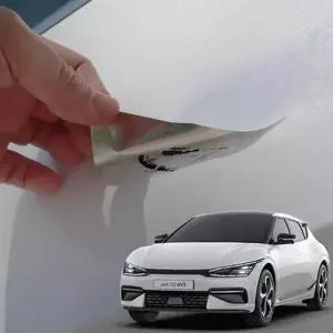 EV6 페인트 SWP 스티커 스노우화이트펄