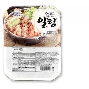 알탕 (영동씨 얼큰한맛 580g) 겨울철별미/얼큰한맛/해물탕용
