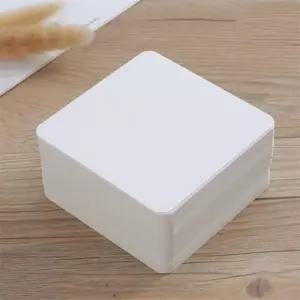 엔트샵디자인 반코팅무지종이카드100매 8CM  엽서종이