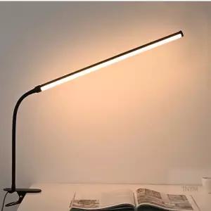 플렉시블 LED 집게 스탠드 58CM 블랙 스탠드조명 독서등 노트북조명