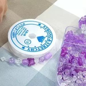 줄 팔찌 재료 비즈공예 액세서리 부자재 만들기 1mm