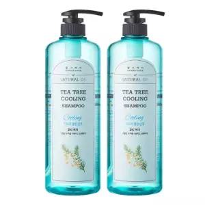 댕기머리 허벌 티트리 쿨링 샴푸 1000ml 2개