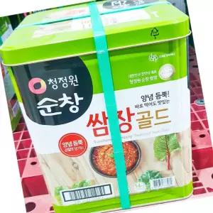 대상 쌈장 순창 14kg 초고추장 된장 찌개양념