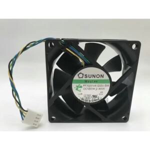 SUNON PF70251VX-Q02U-S99 DC 12V 2.46W 70x70x25mm 4선 서버 냉각팬