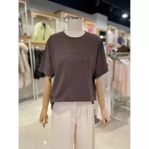일부수량 [플라스틱아일랜드] 컷팅 레터링 티셔츠 (PR3CH861) 2792361