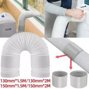 덕트부속 자재 휴대용 에어컨 배기 호스 튜브 교체 부품 모바일 벤트 파이프용 15m 2m