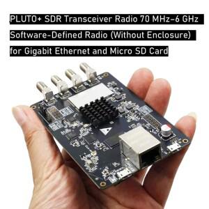 ADALM-PLUTO 업그레이드된 PLUTO+ SDR 트랜시버 라디오 70MHz-6GHz 소프트웨어 정의 라디오(소프트웨어-디