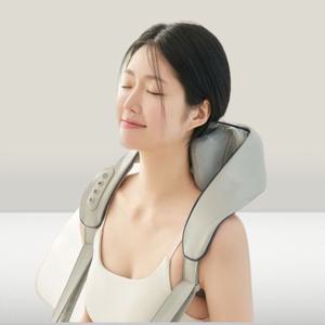 슬룸 넥숄더 힐링케어 안마기 1개 무선 목 어깨 승모근 마사지기 부모님선물 어버이날선물