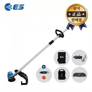 충전예초기 BC54S 54V 6.0Ah 배터리1개 브러시리스 날포함 무선예초기 잡초제거 ES산업