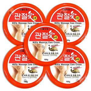 웰빙헬스 관절애크림 바르는 마사지겔 100g 5개