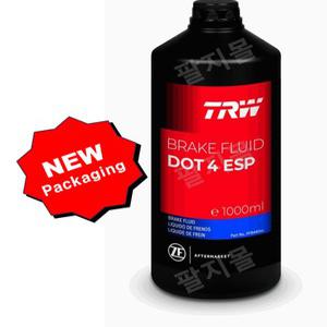 엑센트 저점도 브레이크오일 TRW DOT4 ESP 1리터