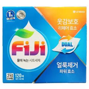 피지 시트형 세탁세제 120매 파워시트 티슈형 대용량 짐승용량 코스트코세제