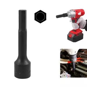 HEXA 대만산 1/2 75L 8mm임팩 복스알 롱 복스 헤드소켓 육각 비트소켓