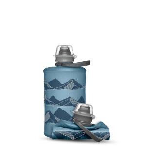 하이드라팩 스토우 - 접이식 배낭 물병(350ml 500ml 1L) BPA 프리 초경량 방수 트위스트