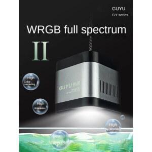 새로운 수족관 LED 물 잔디 램프 WRGB 스펙트럼 폭발성 조류 통 내 원주민 스트림 물고기 탱크 8500K 25/35/65W