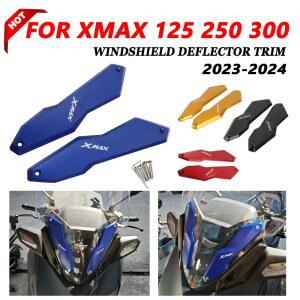 XMAX300 X MAX XMAX 125 250 300 400 XMAX250 용 윈드실드 디플렉터 윈드스크린 브래킷 보호대