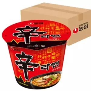 E92 농심 신라면 큰사발면 114g 컵라면 16개 1BOX 부