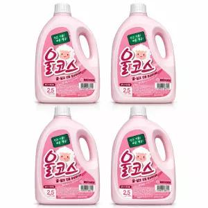 울코스 액체세제 2.5L x 4개 중성 세탁세제